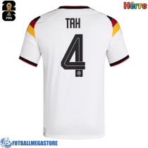 Fotballdrakt Herre Tyskland Jonathan Tah #4 Hjemmedrakt VM 2026 Kortermet
